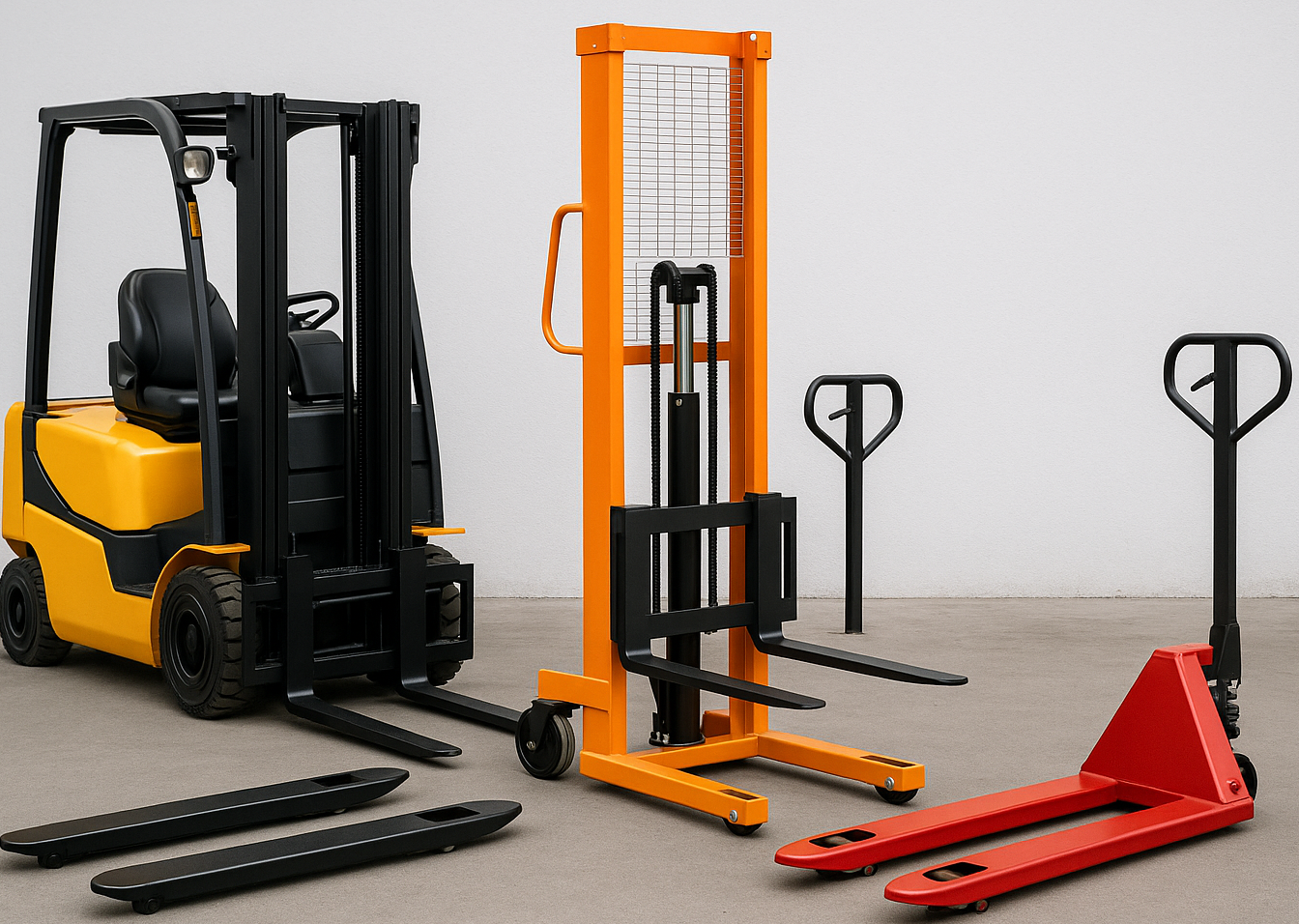 Grúas, Elevadores y Transpaletas