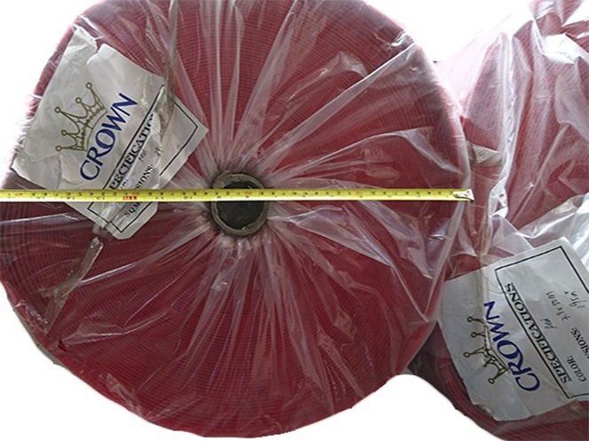 Cubrepiso Por Rollo de 195 m2 / Nuevo / Rojo #4