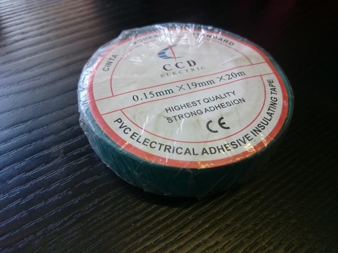 Pack 60 Huinchas Aisladora Verde 19 mm CCD Electric #3