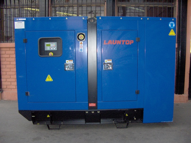 Generador Diesel Insonorizado 55 KVA con ATS / Launtop / LG55C #2