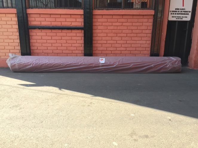 Cubrepiso Por Rollo de 195 m2 / Nuevo / Rojo #3