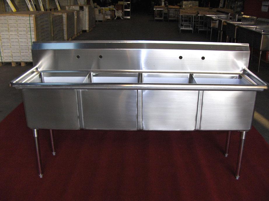 Lavafondo Acero Inoxidable 4 Cubos #2