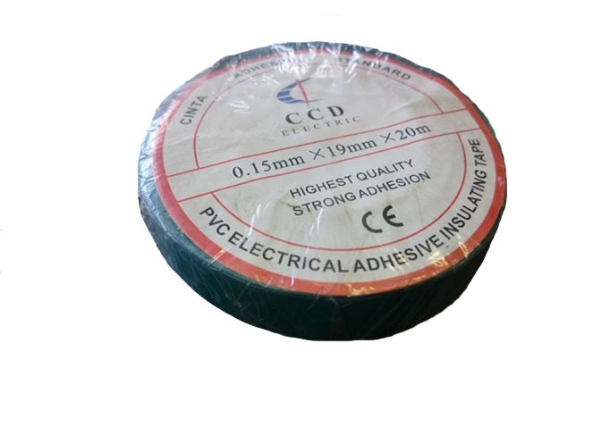 Pack 60 Huinchas Aisladora Verde 19 mm CCD Electric #2