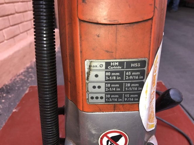 Taladro Magnético / FEIN / KBM80 Auto / Usado #3