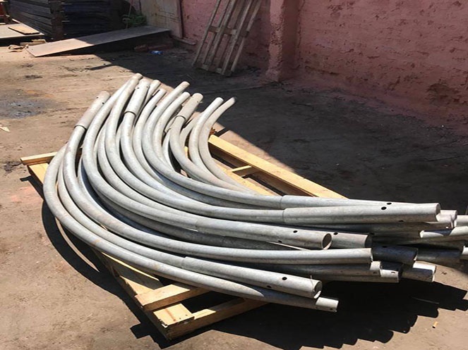 Gancho Curvo Galvanizado / 3.000 mm #2