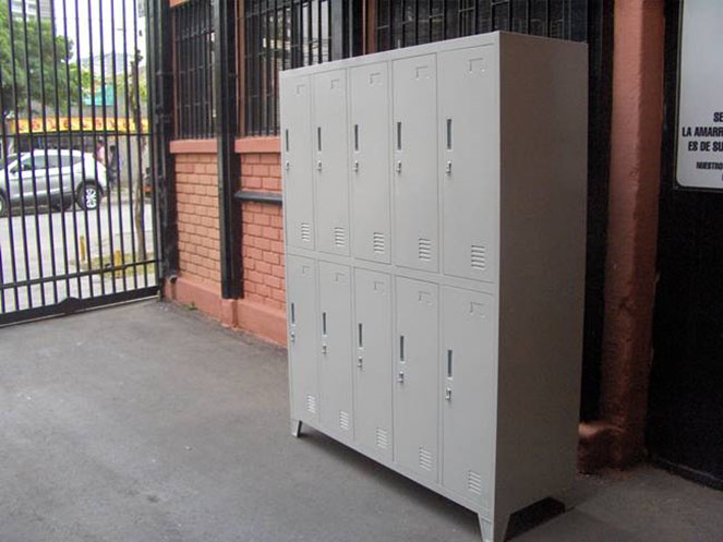 Locker Metálico 10 puertas / Gris / JF-5B2A #3