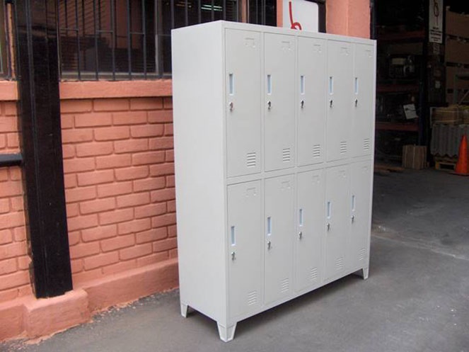 Locker Metálico 10 puertas / Gris / JF-5B2A #2