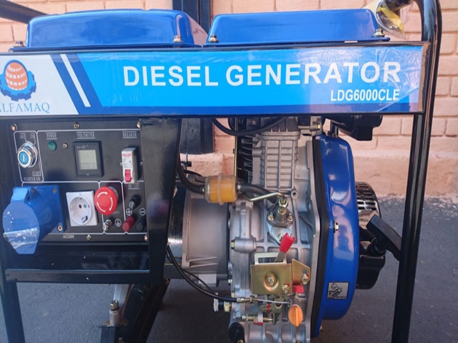 Generador Diesel 5 Kw / Alfamaq / LDG6000CLE / Partida Electrica #3