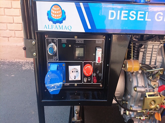 Generador Diesel 5 Kw / Alfamaq / LDG6000CLE / Partida Electrica #2