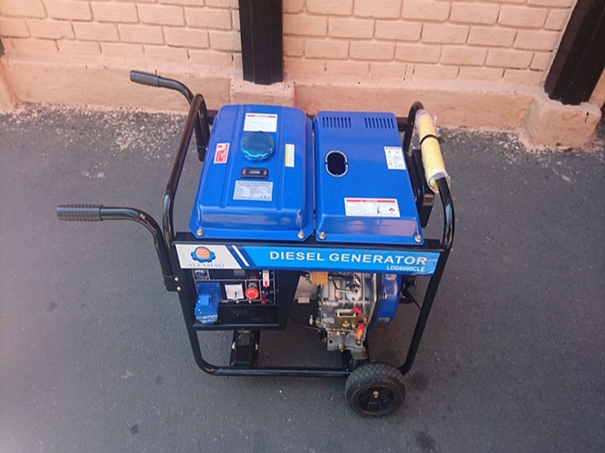 Generador Diesel 5 Kw / Alfamaq / LDG6000CLE / Partida Electrica #5