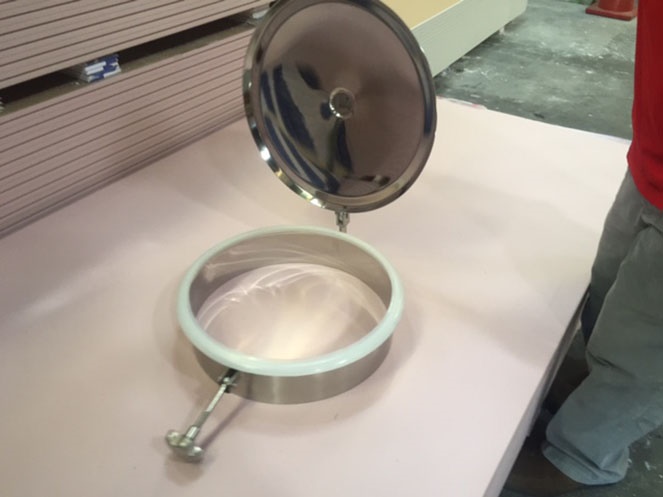 Portalón Acero Inoxidable / 400mm #2