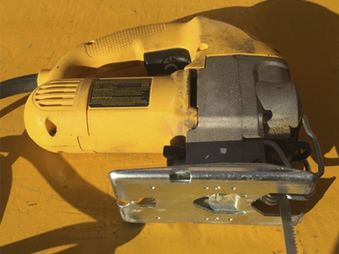 Sierra Caladora Orbital Dewalt / Usado #4