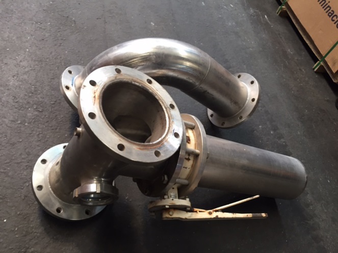 Válvula Mariposa Keystone Acero Inoxidable 8