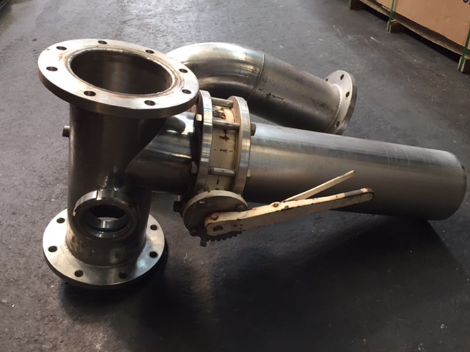 Válvula Mariposa Keystone Acero Inoxidable 8