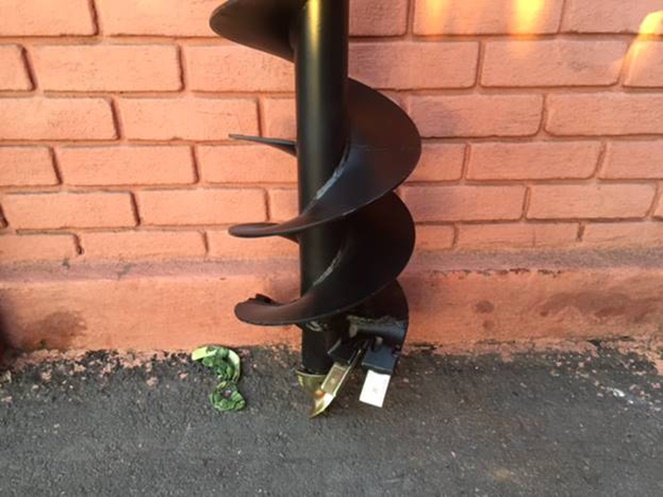 Taladro de la tierra perforador para Minicargador 300mm #2