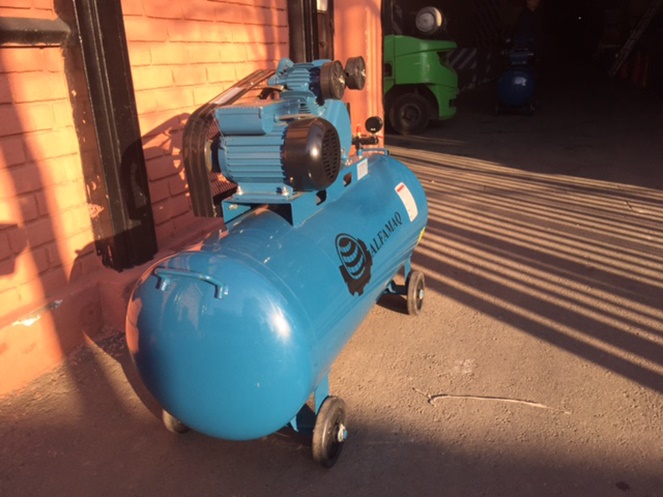 Compresor 220V Motor Eléctrico 3 Hp / 200 Litros / BP-200L / Alfamaq  #5