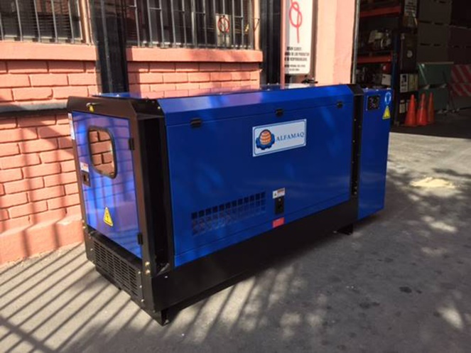 Generador Diesel Insonorizado 22 KVA con ATS / Alfamaq / LG22YDS  #3