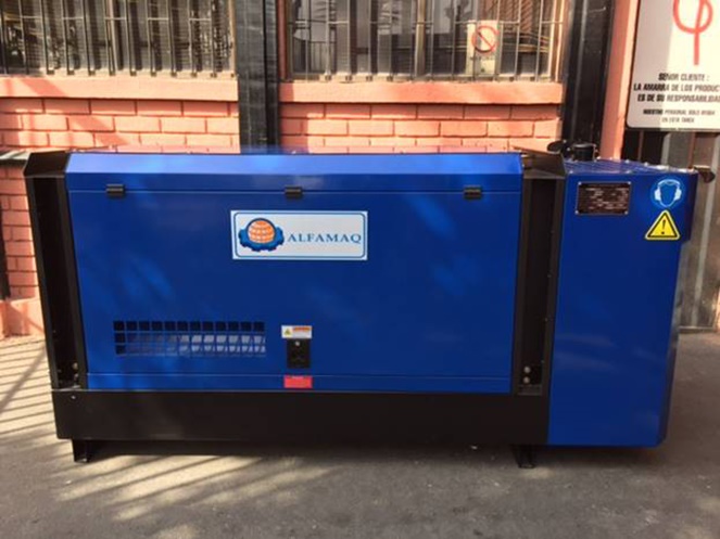 Generador Diesel Insonorizado 22 KVA con ATS / Alfamaq / LG22YDS  #2
