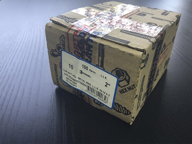 Caja 100 Tornillos 10-12 x 2