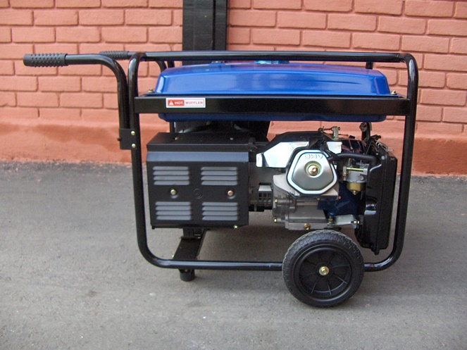 Generador Gasolina 6,5 Kw / Alfamaq / LT7500CLE / Partida Electrica #4