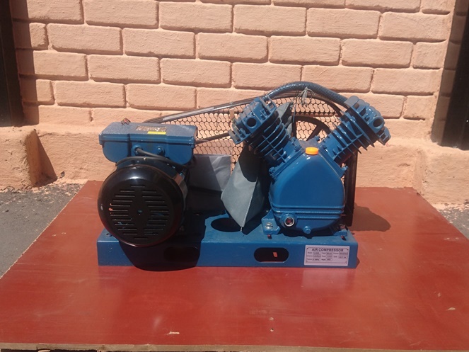 Cabezal y Motor 3 Hp Motor Eléctrico 220 Volt / Alfamaq  #2