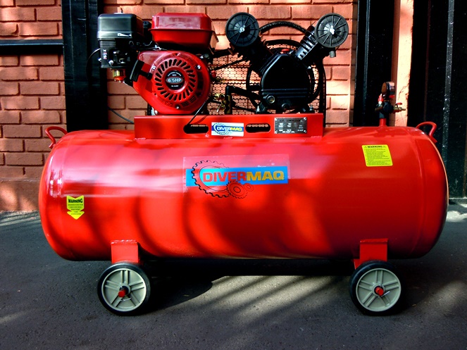 Compresor Motor Gasolina 5.5 Hp / BGC-5.5HP-200L  #2