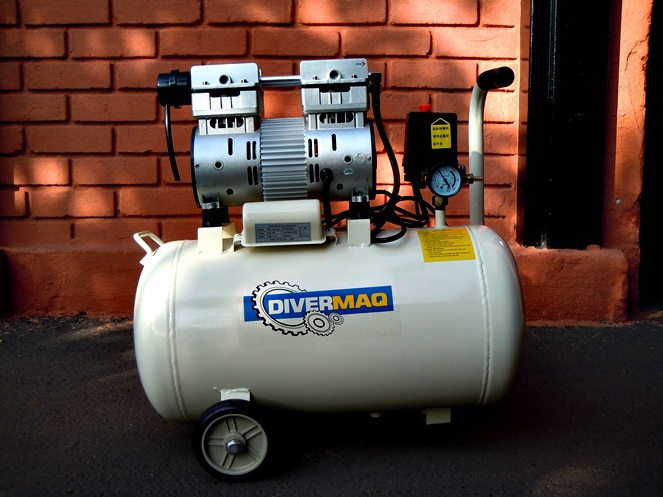 Compresor 220 Volt Médico / Sin Aceite / Motor Cobre 1 Hp  #2