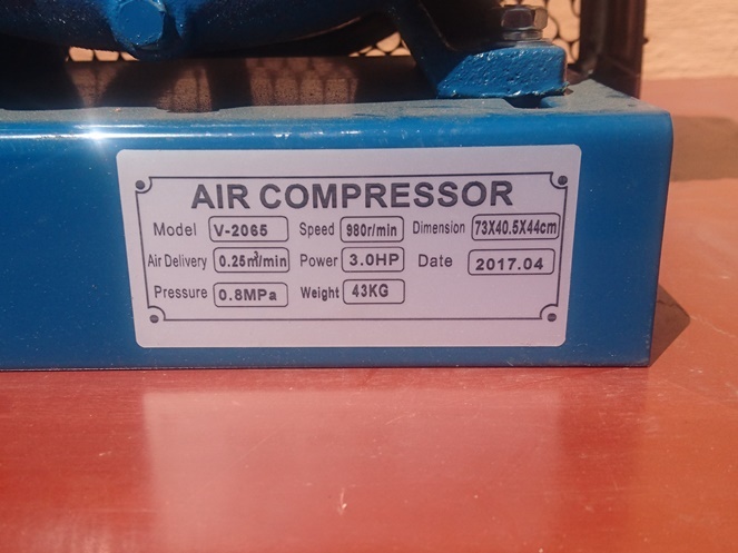 Cabezal y Motor 3 Hp Motor Eléctrico 220 Volt / Alfamaq  #5