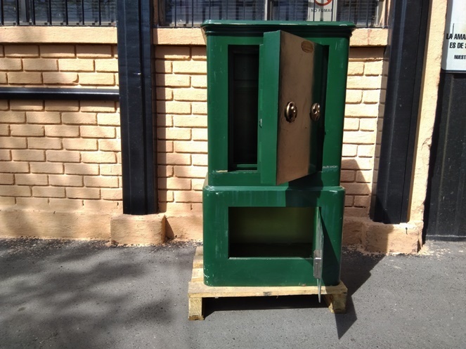 Caja Fuerte / Pierre Haffner Sarreguemines con llaves/ 114 / Usada #4