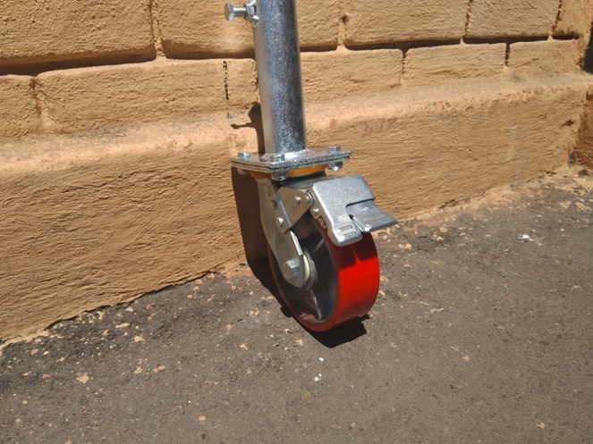 Base + Rueda con Freno Para Andamio / Alfamat #7