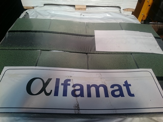 Teja Asfaltica / Verde / 333 x 1.000 mm / Alfamat #3