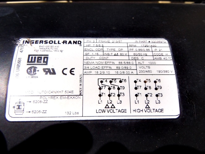 Compresor Ingersoll Rand / Usado #3