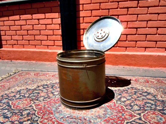 Algodonera de cobre Grande / Antigüedades / Usado #2