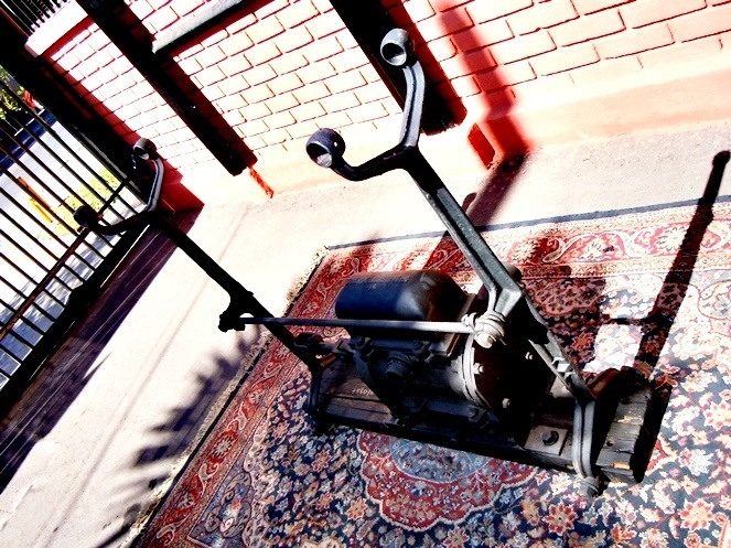 Bomba de Agua Manual Doble / Antigüedades / Usado #3