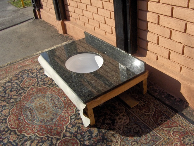 Vanitorio Granito Verde 1.000 x 572 x 20 mm #6