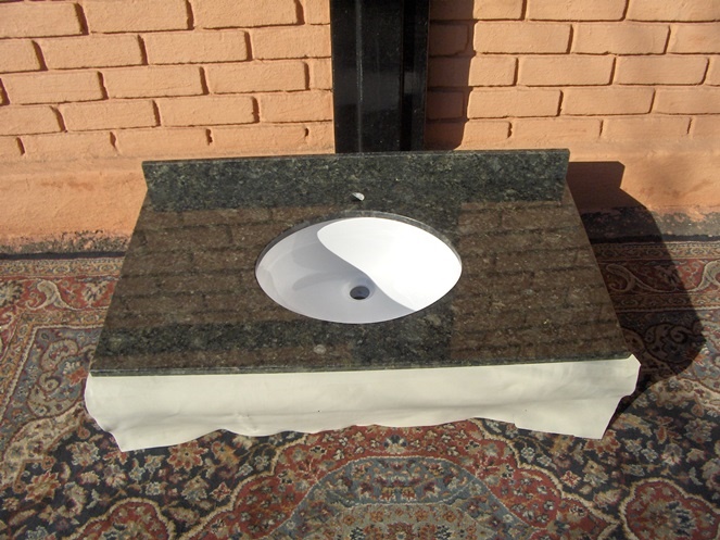 Vanitorio Granito Verde 1.000 x 572 x 20 mm #4