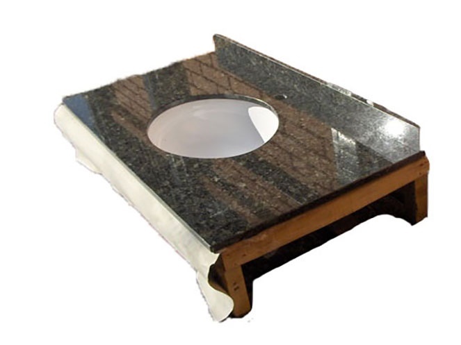 Vanitorio Granito Verde 1.000 x 572 x 20 mm #3