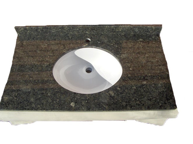 Vanitorio Granito Verde 1.000 x 572 x 20 mm #2