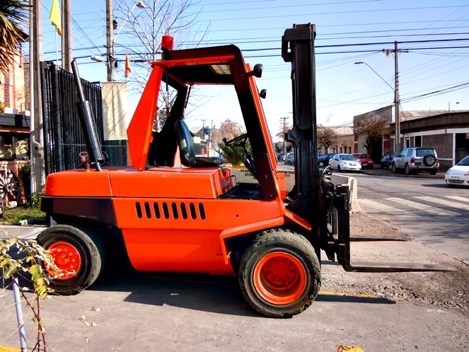 Grúa Horquilla Linde 7 Ton / Power Shift / Motor Deutz / Año 1990 / Usada #4
