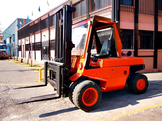 Grúa Horquilla Linde 7 Ton / Power Shift / Motor Deutz / Año 1990 / Usada #3