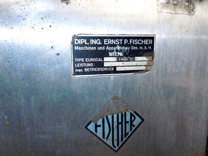 Intercambiador De Calor Fischer Acero Inoxidable 250 Placas / Usado #2