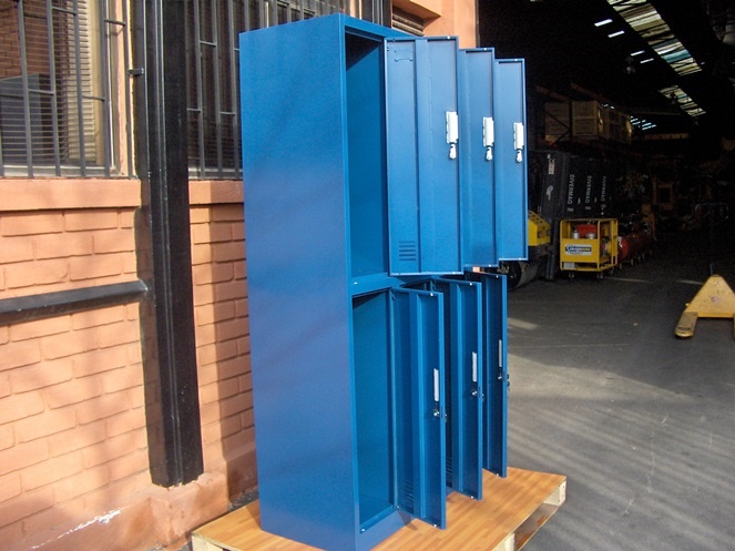 Locker Metálico 6 puertas / Azul Oscuro / JF-3B2AAZ #3