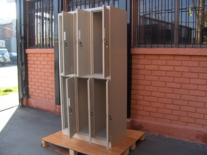 Locker Metálico 6 puertas / Gris / JF-3B2AGR #4