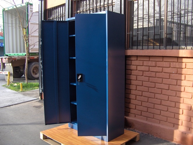 Mueble Metálico 2 puertas / Azul Oscuro / JF-C001 #4