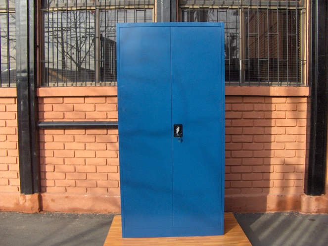Mueble Metálico 2 puertas / Azul Oscuro / JF-C001 #2