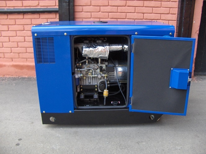 Generador Diesel 12 KVA Insonorizado con ATS / Alfamaq /  LDG12S / 220V  #5