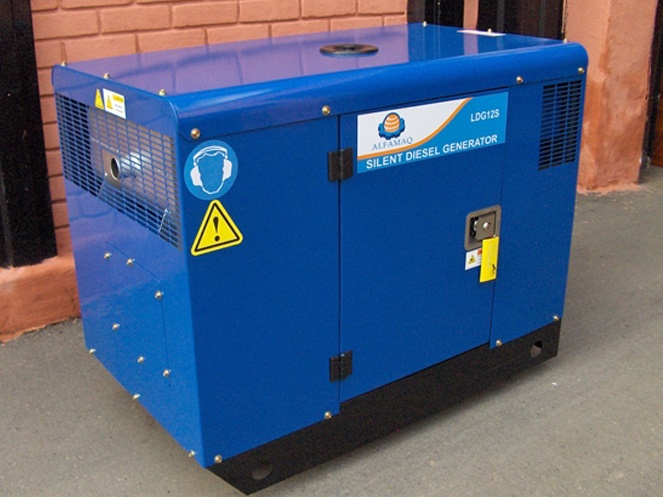 Generador Diesel 12 KVA Insonorizado con ATS / Alfamaq /  LDG12S / 220V  #2