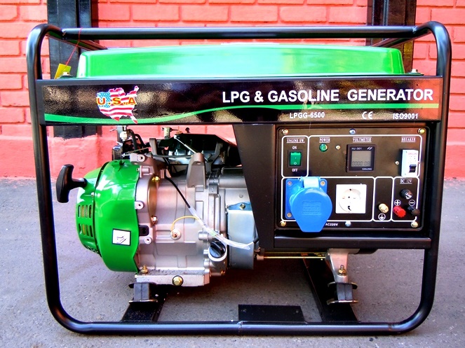 Generador Dual Lpg y Gasolina 5,5 Kva / LPGG-6500 / Partida Manual #2