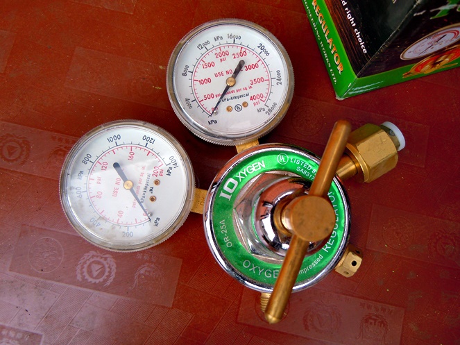 Manómetro Oxígeno / Marca IOxygen #3