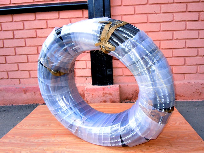 Manguera Hidráulica Doble Malla SAE100R2AT Diámetro 1/4